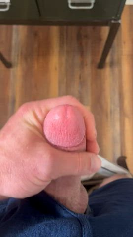 masturbating amateur cock thick gif