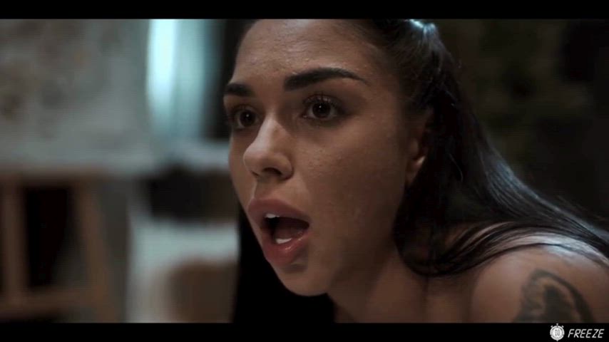 black angelica blowjob facial gif