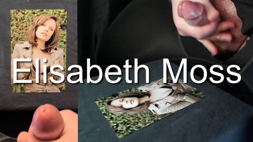 celebrity cum cumshot elisabeth moss tribute gif