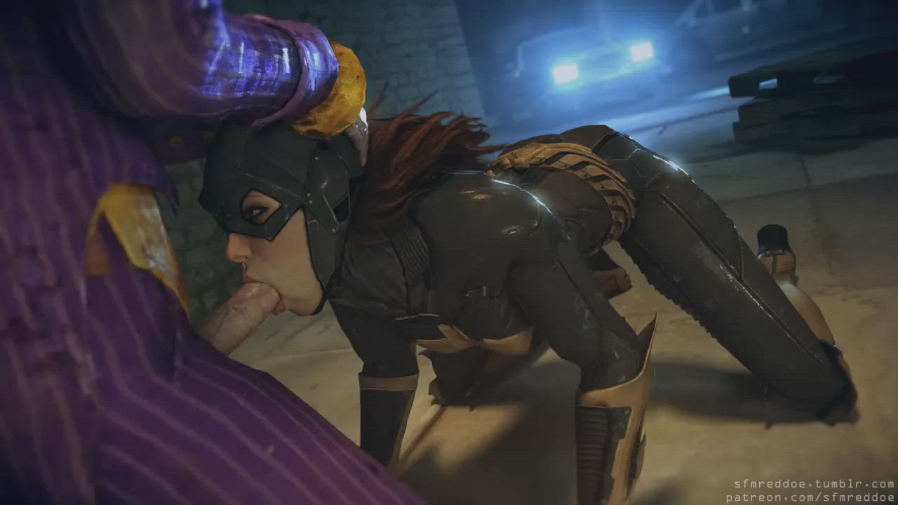 Batgirl face-fucked (RedDoe, Evilaudio) [Batman, DC]