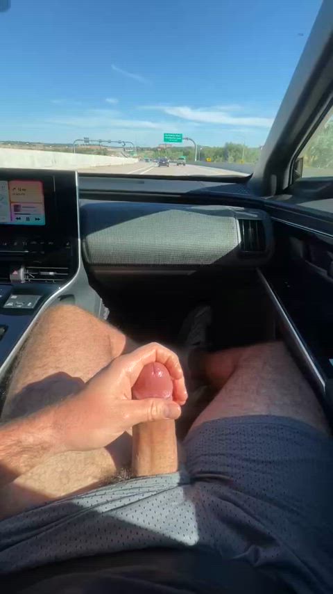 cock jerk off masturbating nsfw public solo gif