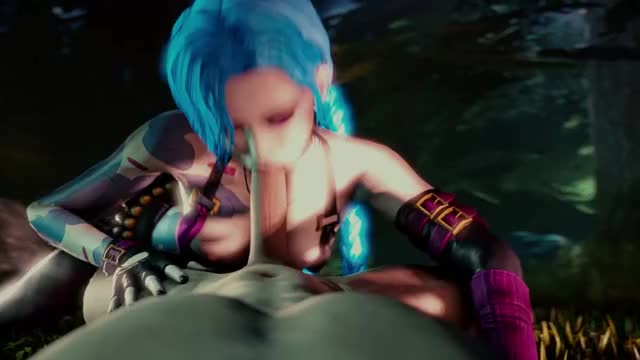 Jinx blowjob - League Of Legends - kawaiidetectiveenthusiast