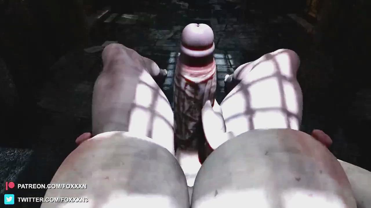 lady dimitrescu facial Futa Pov (FoXXXn)[resident evil]