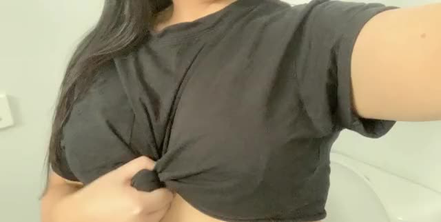 Are my tits big enough to cum on? ??