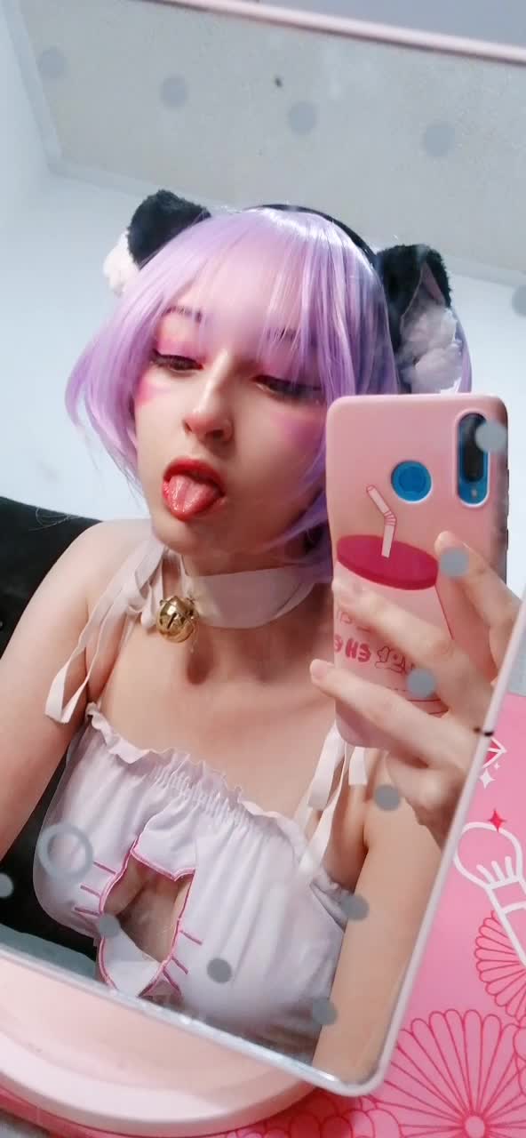 Miqo'te ahegao