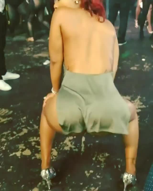 Twerking in public