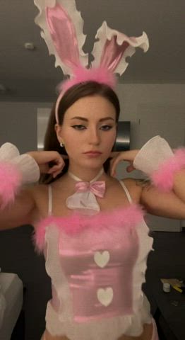 bunny costume tattedphysique gif