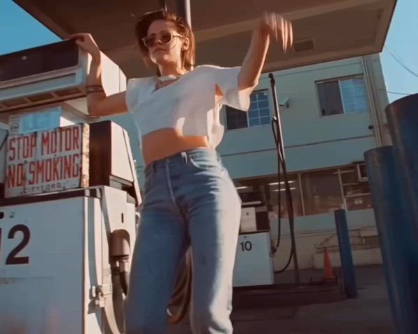 Kristen Stewart in Rolling Stones music video (2016)