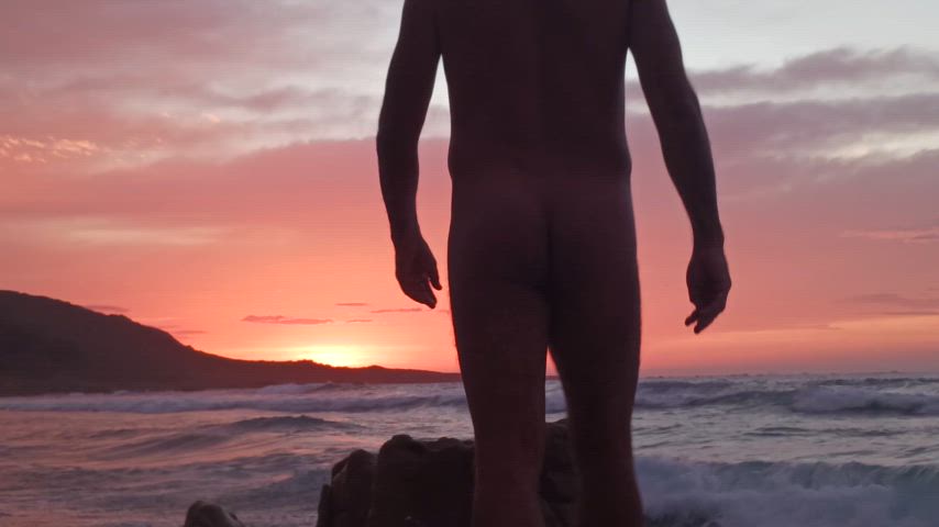 beach nudes nudist nudity outdoor gif