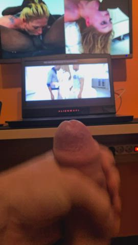 bbc masturbating ruined orgasm solo gif