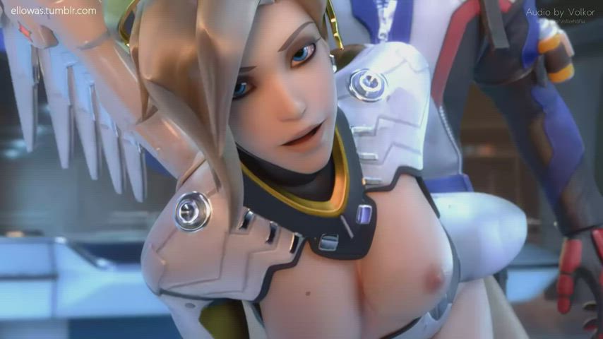 Animation Blonde Doggystyle Overwatch Swiss gif