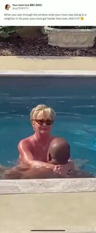 amateur bbc caption cuckold gilf hotwife interracial gif