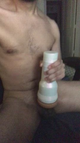 Big Dick Cumshot Fleshlight gif