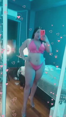 curvy latina mirror model mom sensual webcam wet pussy gif