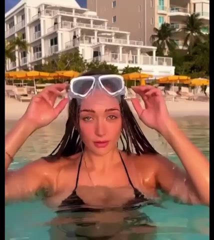 Bikini Boobs Wet gif