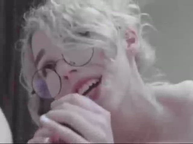 Blowjob Glasses Smile gif