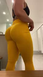 How’s my change room booty pump ? ?