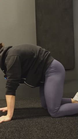 gym leggings legs sport gif