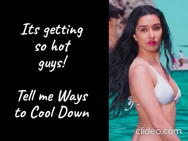 Will you help Shraddha beat the summer heat?