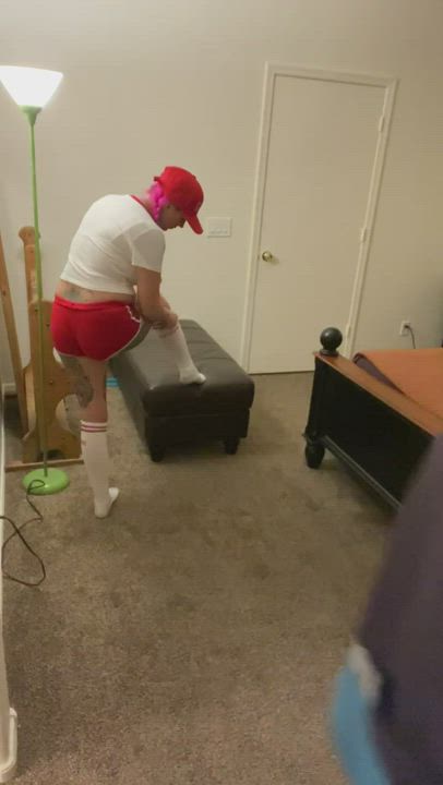 Ballbusting Cosplay Socks gif