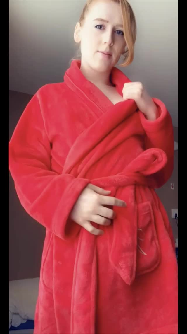 Drippy in my new robe