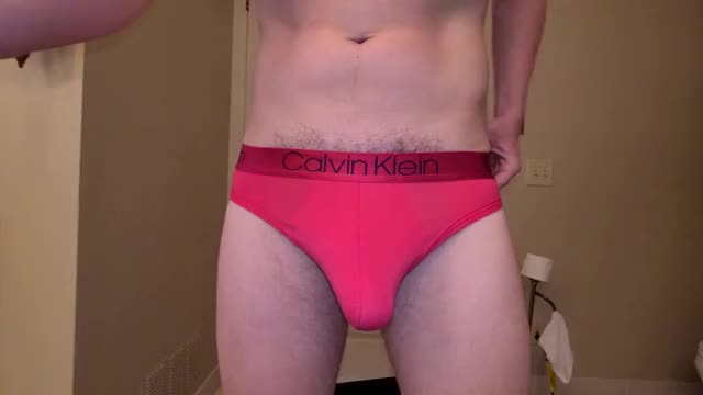 Pink briefs