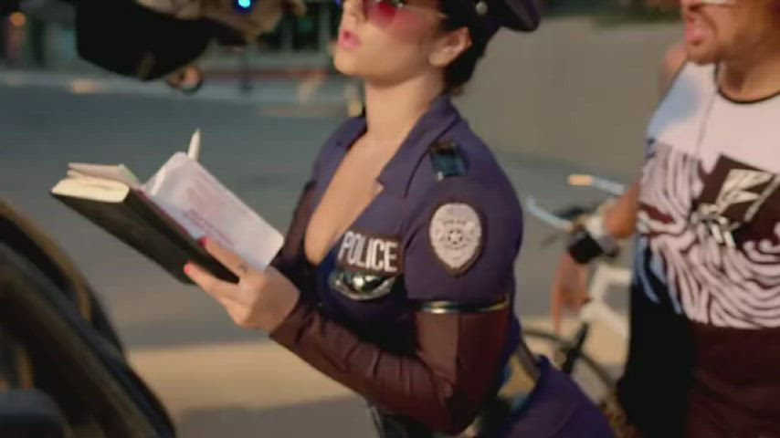 ass shaking big ass police gif