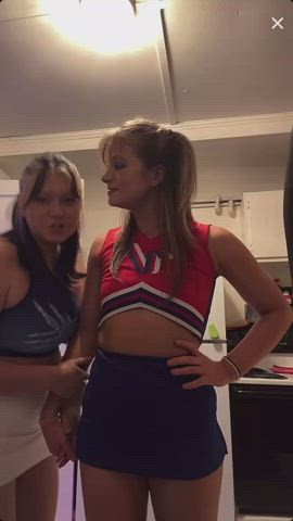 Ass Flashing Friends Panties TikTok gif