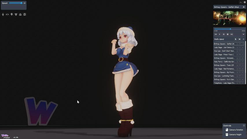 anime boots dancing gif