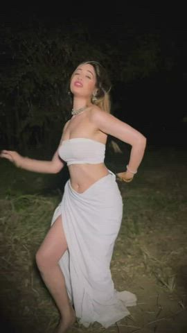 Akanksha singh begging someone to use her like a fuckdoll in a white seducing dress