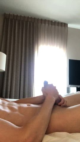 bwc big dick cock cumshot male masturbation masturbating solo gif