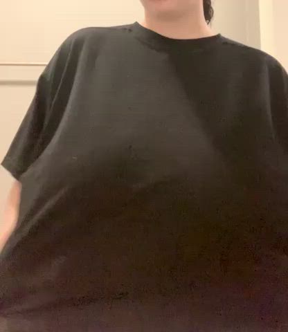 My boobs look so heavy when I drop them like this OC
