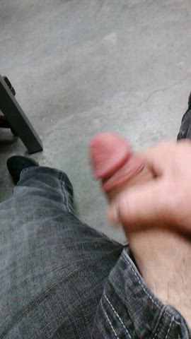 bwc big dick cock cock worship jerk off solo gif