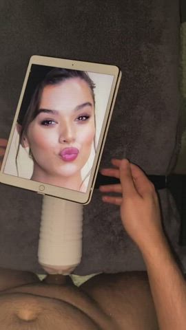 Hailee Steinfield fleshlight tribute part 2 (cumshot)