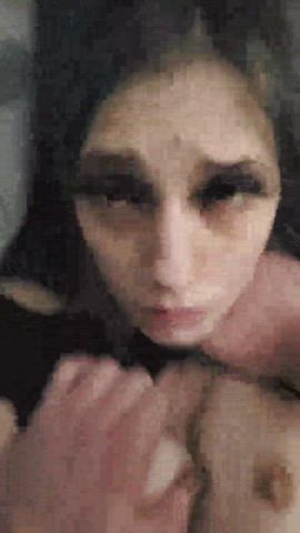 18 Years Old Ahegao BDSM Petite Teen Tits gif