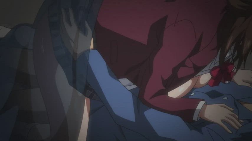 animation anime cowgirl hentai riding schoolgirl skirt uncensored upskirt gif