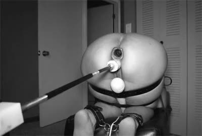 (57936) When Master told her she would be in a chair tie, she had thought it would