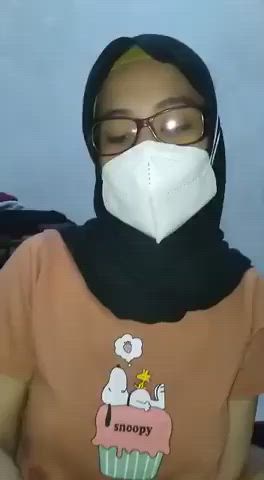Handjob Hijab Mask Muslim gif