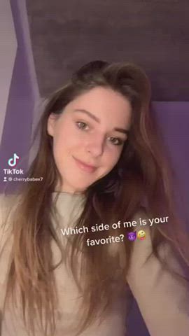 Cute Selfie TikTok gif