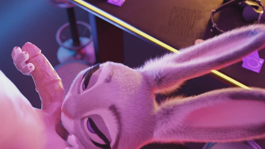 animation blowjob bunny cock worship cumshot ejaculation facial licking sucking beast-hentai