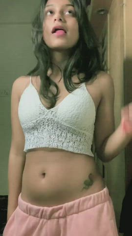 Babe Belly Button Curvy Desi gif