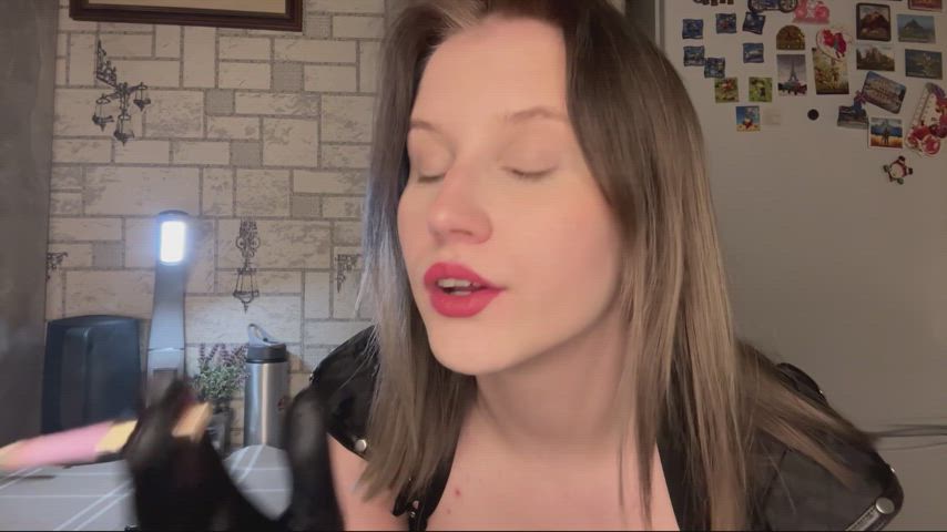 amateur big tits cute onlyfans smoking teen gif