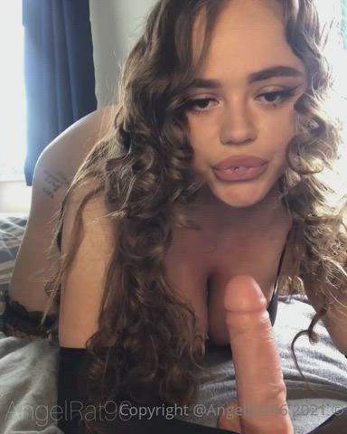 Blowjob British Curly Hair gif