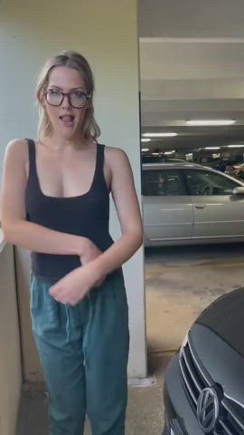 Curvy Natural Tits Titty Drop gif