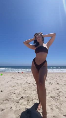 Beach Bikini Model gif