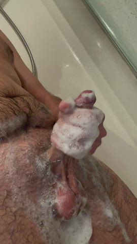 Jerk Off Shower Soapy gif