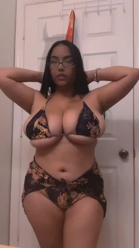 babe big ass big tits homemade huge tits latina onlyfans thick gif