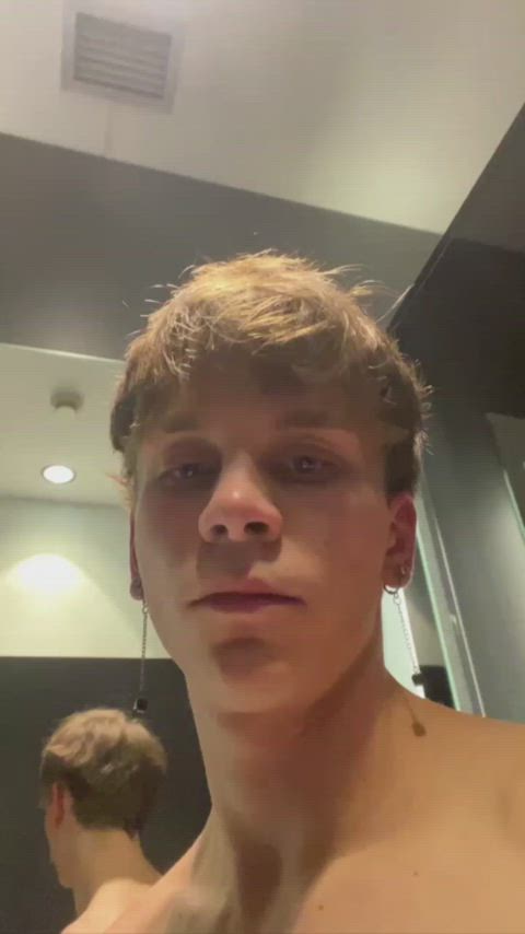 amateur cute fitting room outdoor twink gif