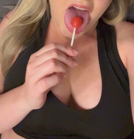 Should we replace this lollipop with your cock?👅😈