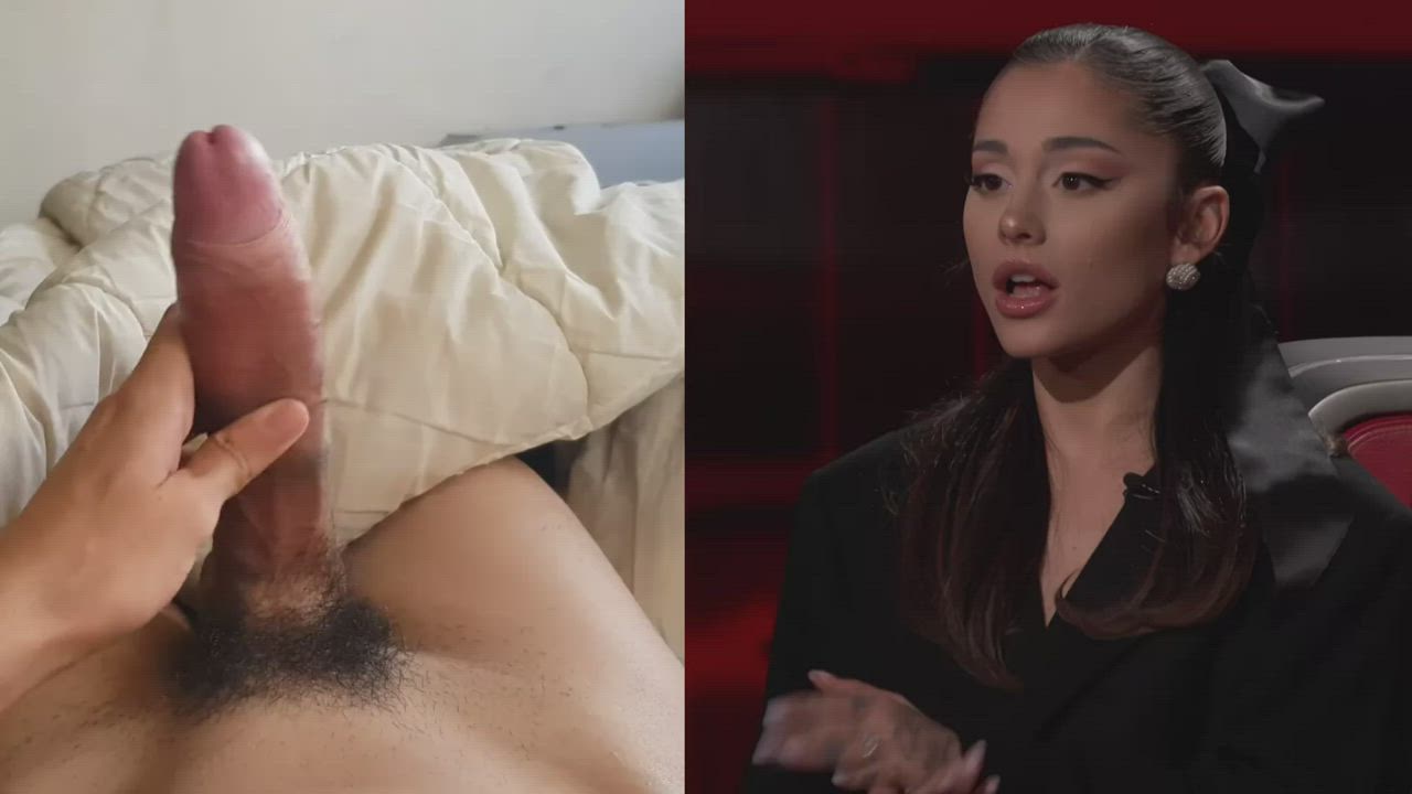 Ariana Grande Cum reaction